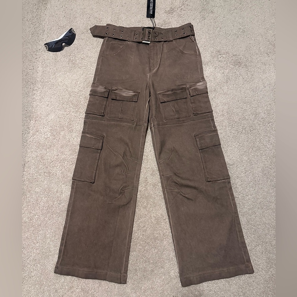 Living is Easy Cargo Pants by Current Mood (Dolls Kill)